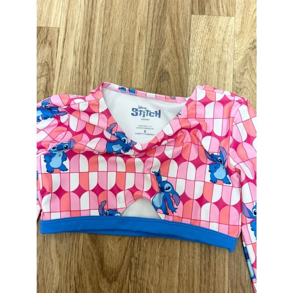 NEW Stitch Girls Two Piece Swimsuit